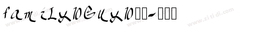 family Guy 字体字体转换